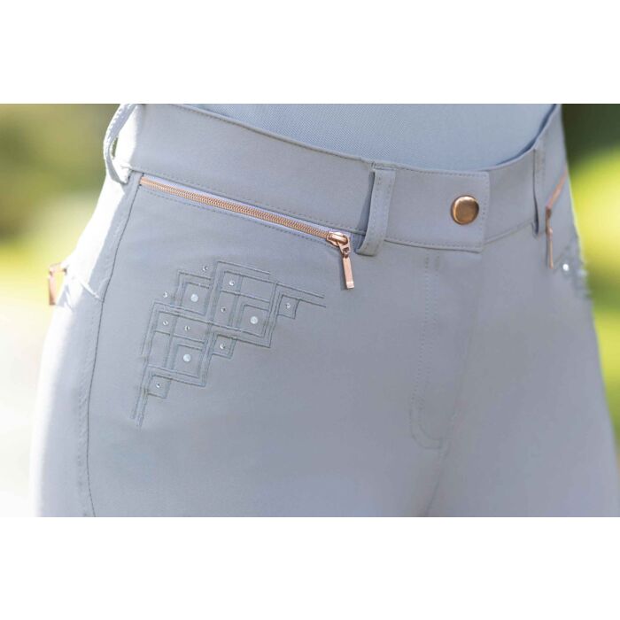 Pantalones de montar -Rosegold Sparkle-