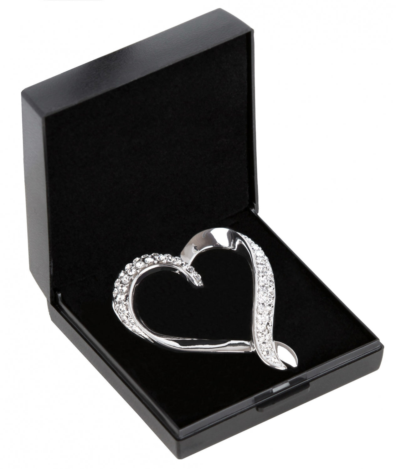 AGUJA CORAZON SWAROVSKI