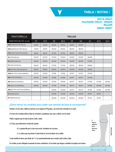 BOTA ARIAT PALISADE FIELD MUJER